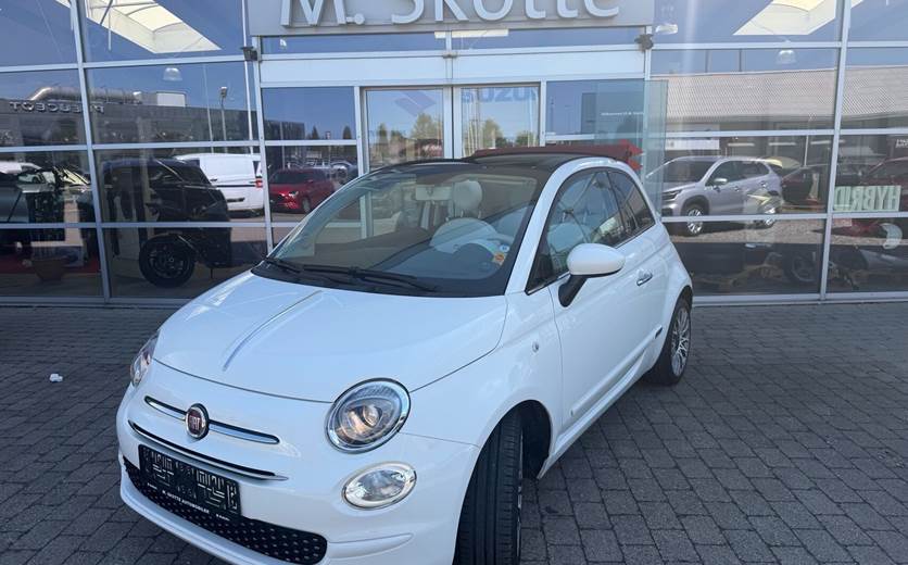 Fiat 500C 0,9 TwinAir Turbo Lounge 80HK Cabr.