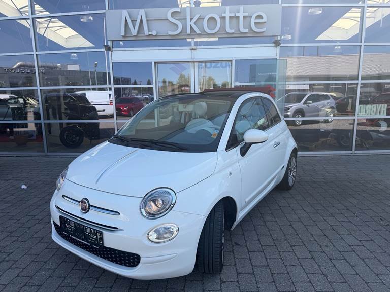 Fiat 500C 0,9 TwinAir Turbo Lounge 80HK Cabr.