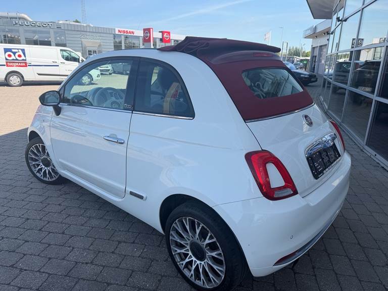 Fiat 500C 0,9 TwinAir Turbo Lounge 80HK Cabr.