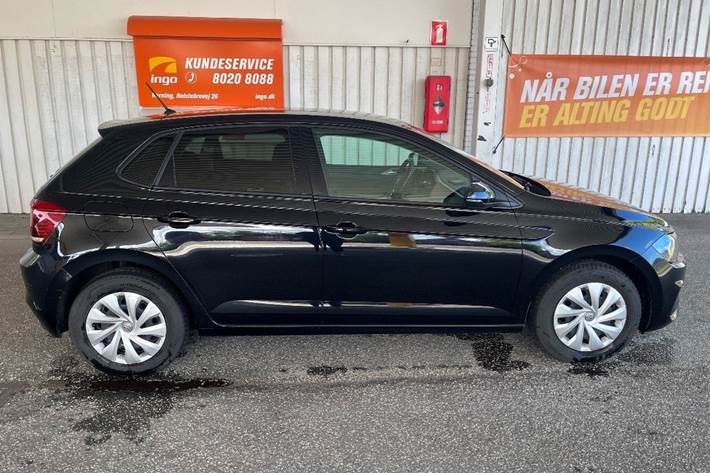 Sort VW Polo fra 2019