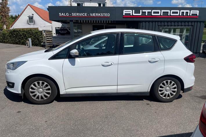 Hvid Ford C-MAX fra 2015