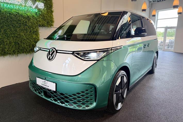 Grøn VW ID.Buzz fra 2024