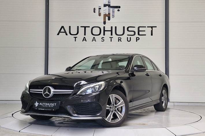 Sort Mercedes C400 fra 2016