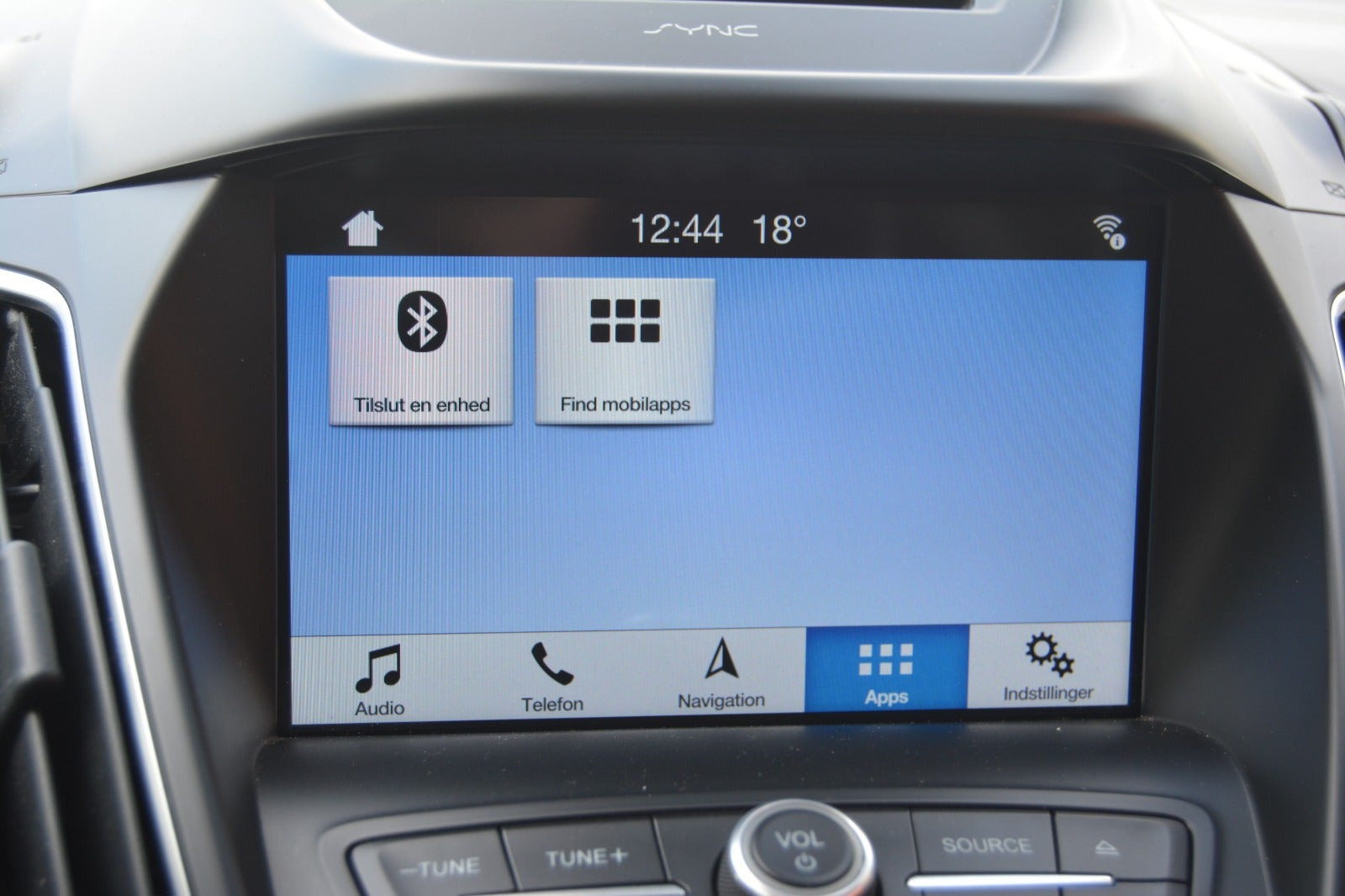 Hvid Ford C-MAX fra 2018