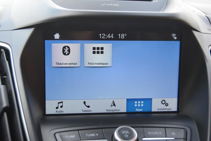 Hvid Ford C-MAX fra 2018