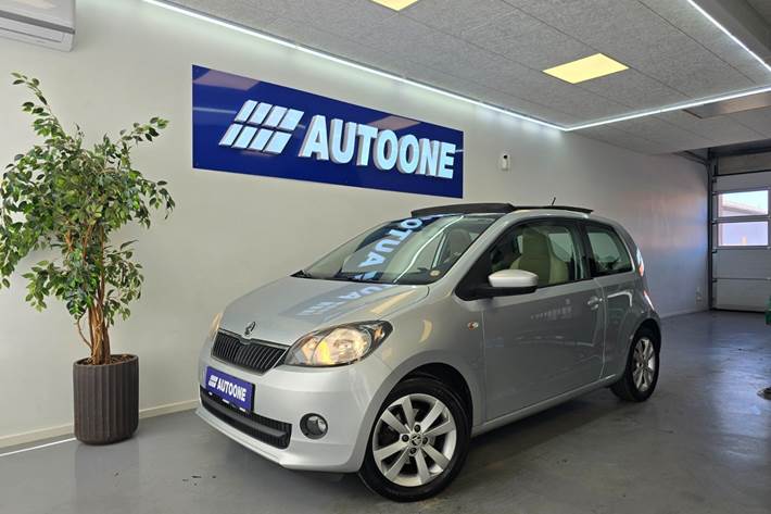 Sølv Skoda Citigo fra 2014