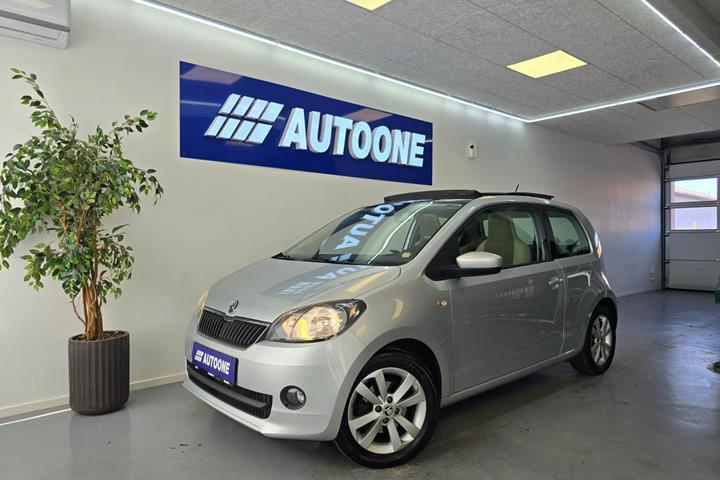 Sølv Skoda Citigo fra 2014