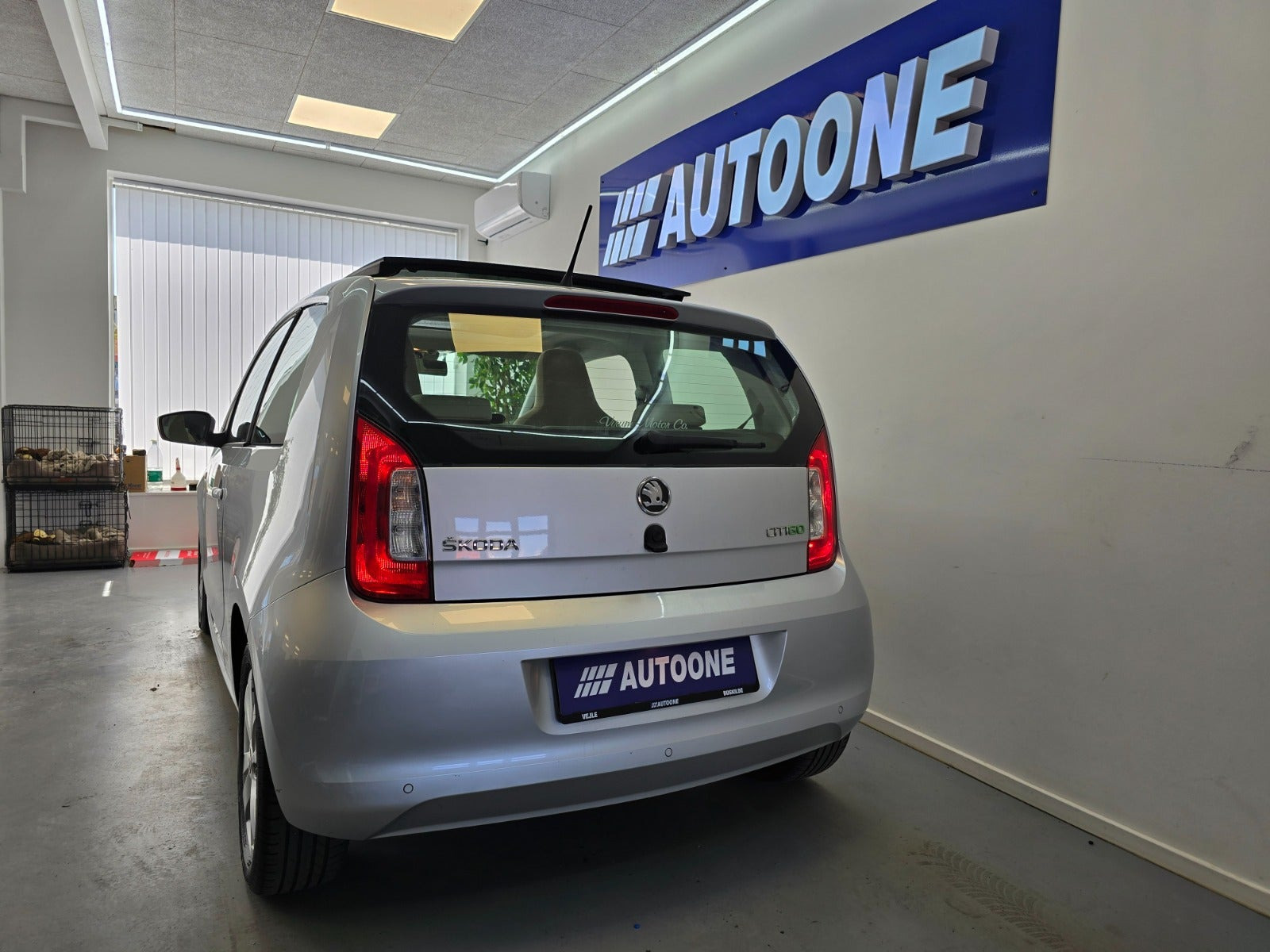 Sølv Skoda Citigo fra 2014