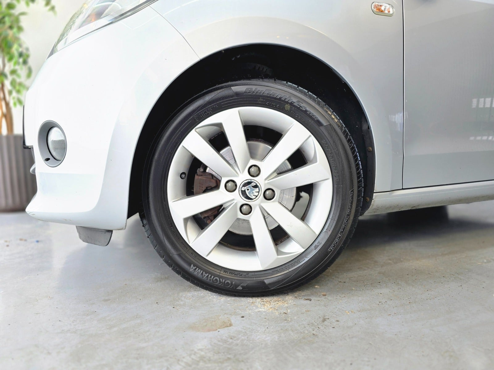 Sølv Skoda Citigo fra 2014
