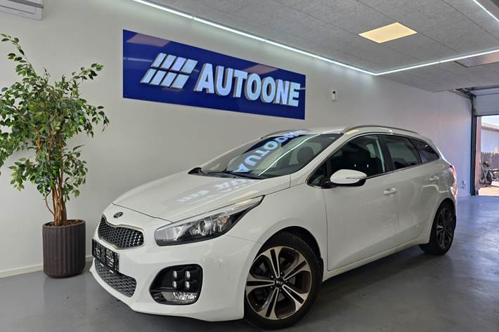 Hvid Kia Ceed fra 2018