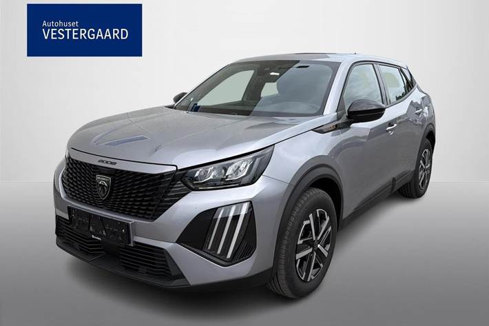 Grå Peugeot e-2008 fra 2025