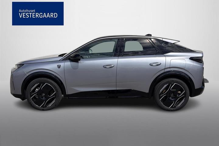 Grå Peugeot e-3008 fra 2025