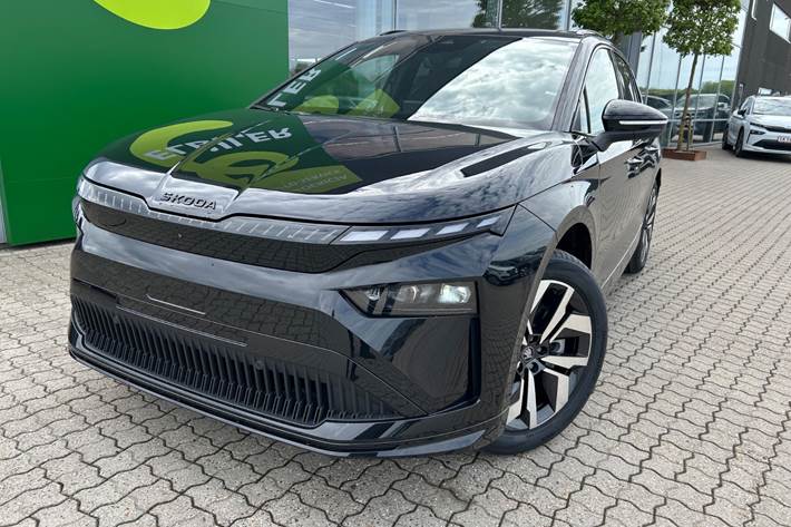 Sort Skoda Enyaq fra 2026