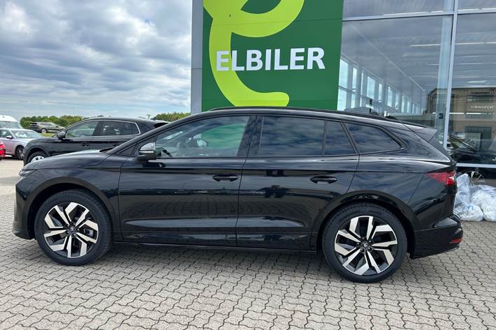 Sort Skoda Enyaq fra 2026
