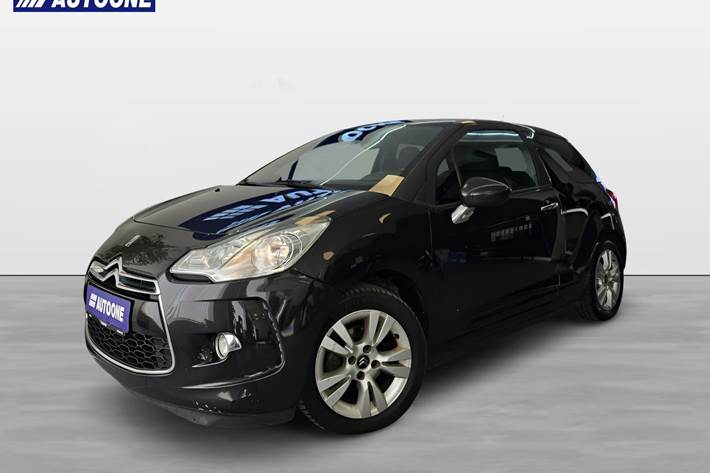 Sort Citroën DS3 fra 2011 set udefra