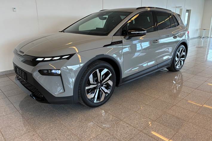 Grå Skoda Elroq fra 2026