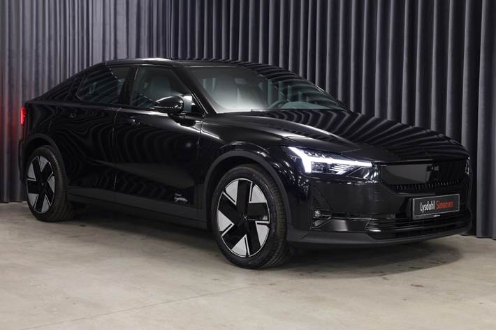 Sort Polestar 2 fra 2025