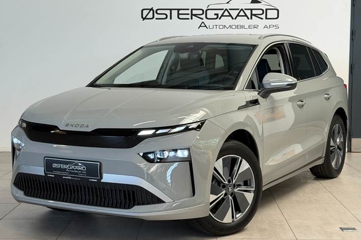 Grå Skoda Enyaq fra 2026