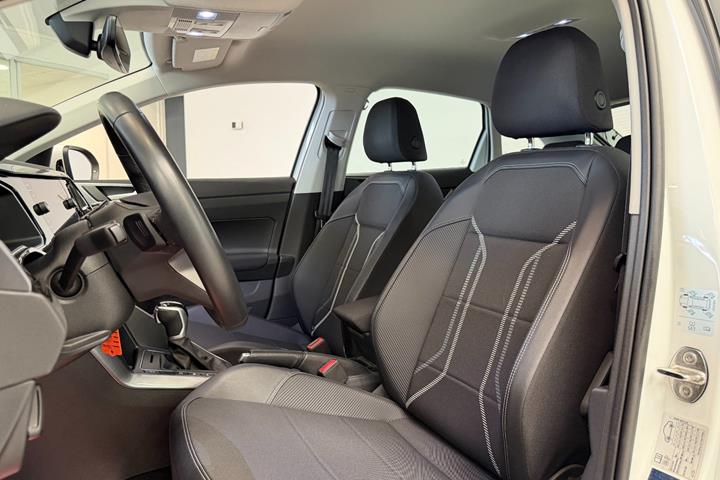 Hvid VW Taigo fra 2022
