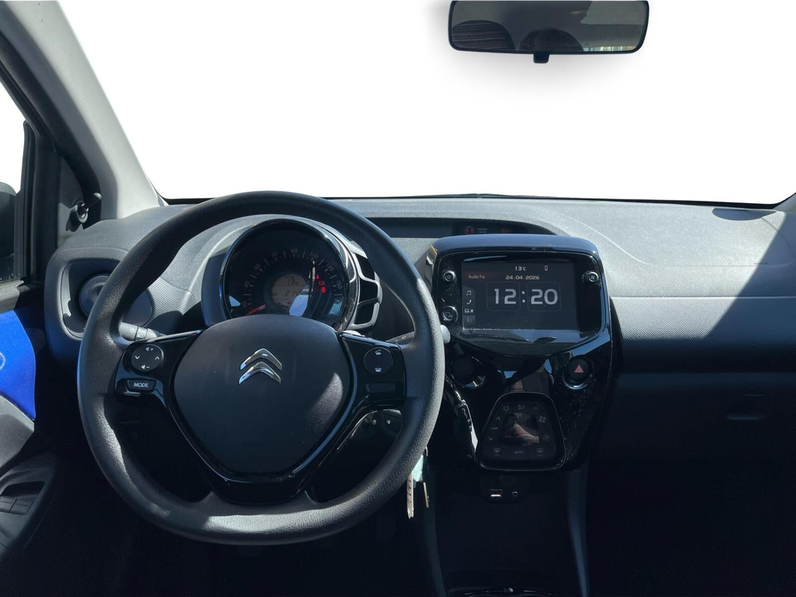 Blå Citroën C1 fra 2020