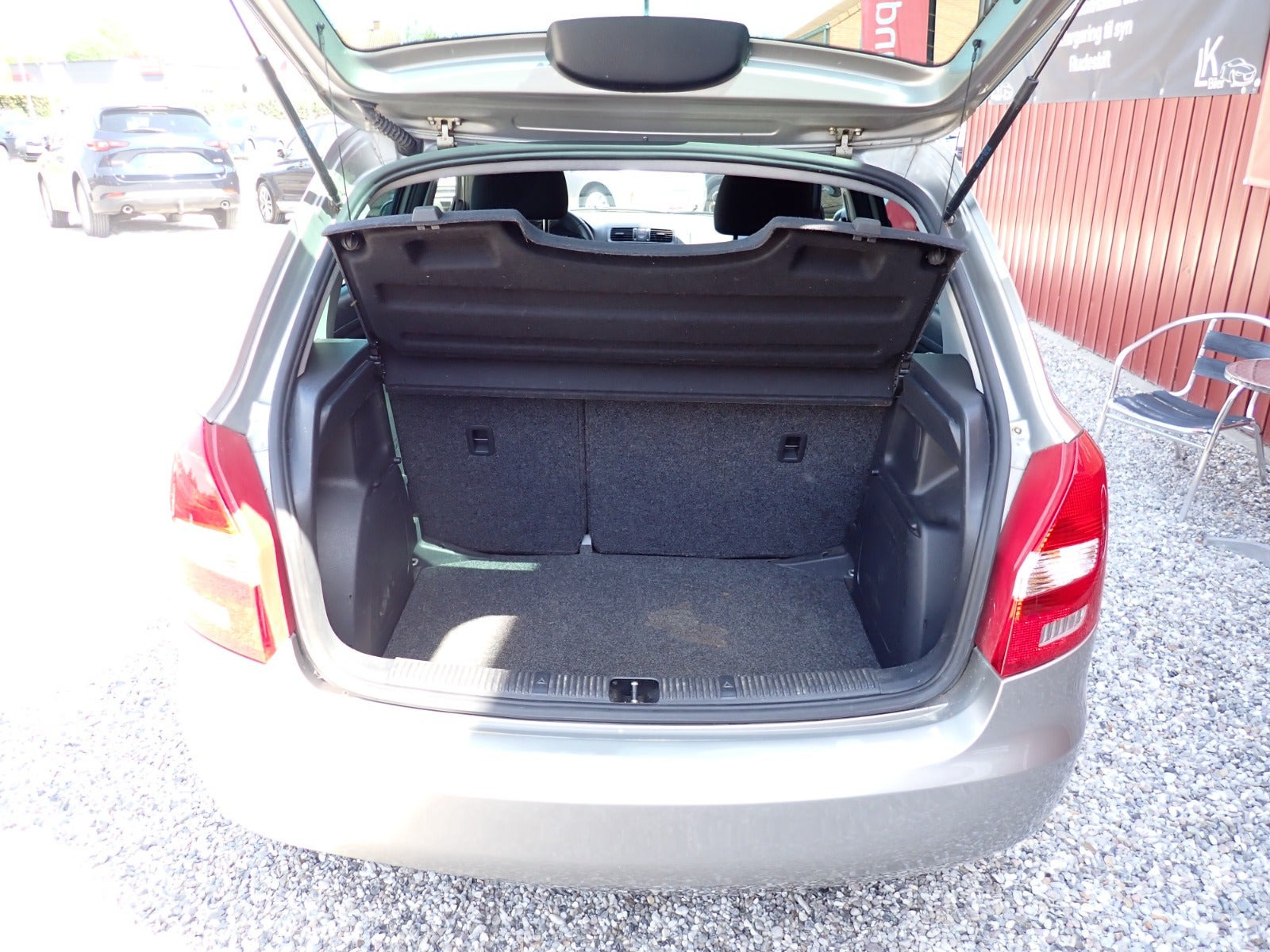 Beige Skoda Fabia fra 2014