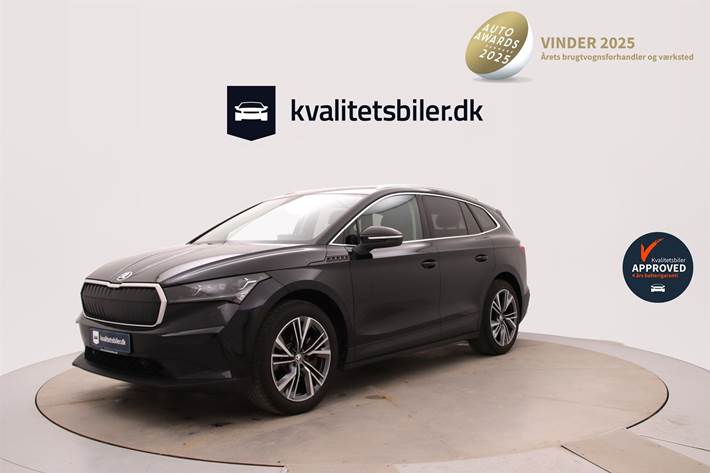 Sort Skoda Enyaq fra 2023