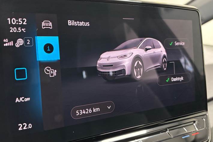 Grå VW ID.3 fra 2022