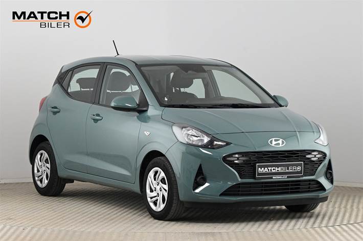 Grøn Hyundai i10 fra 2024
