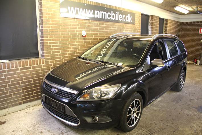 Sort Ford Focus fra 2008