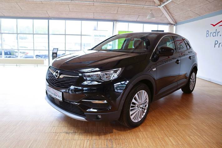 Sort Opel Grandland X fra 2018