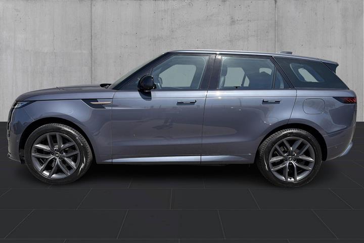 Blå Land Rover Range Rover sport fra 2024