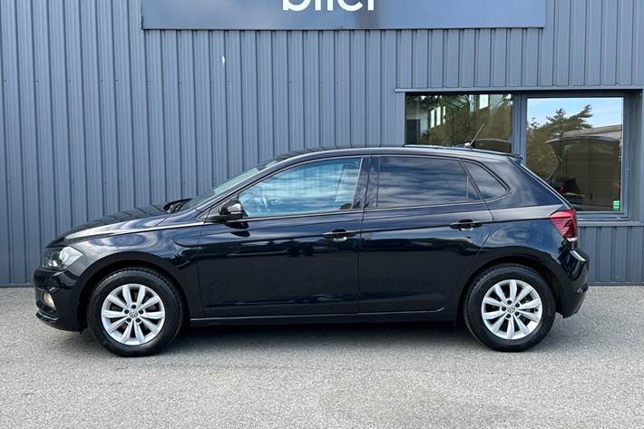 Sort VW Polo fra 2020