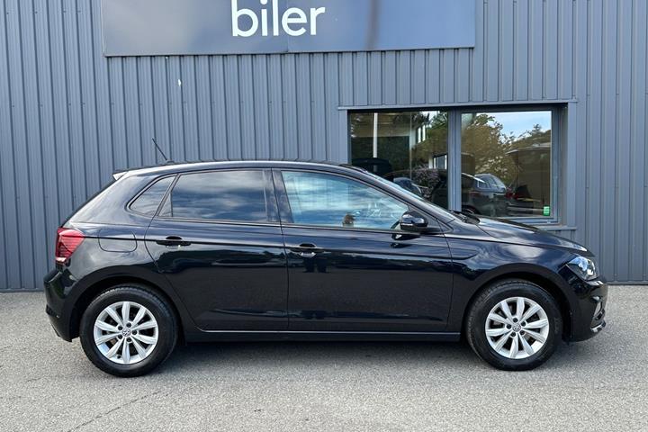 Sort VW Polo fra 2020