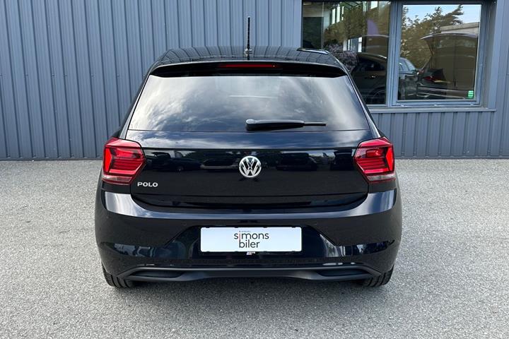 Sort VW Polo fra 2020