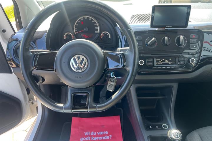 Hvid VW UP! fra 2015