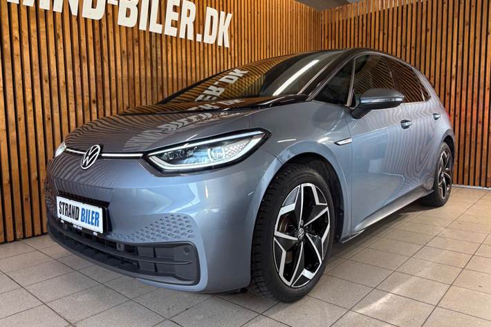 Blå VW ID.3 fra 2021