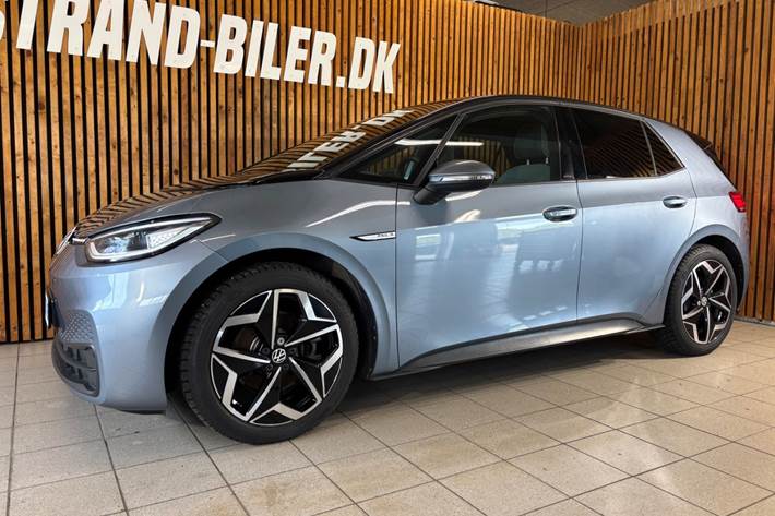 Blå VW ID.3 fra 2021