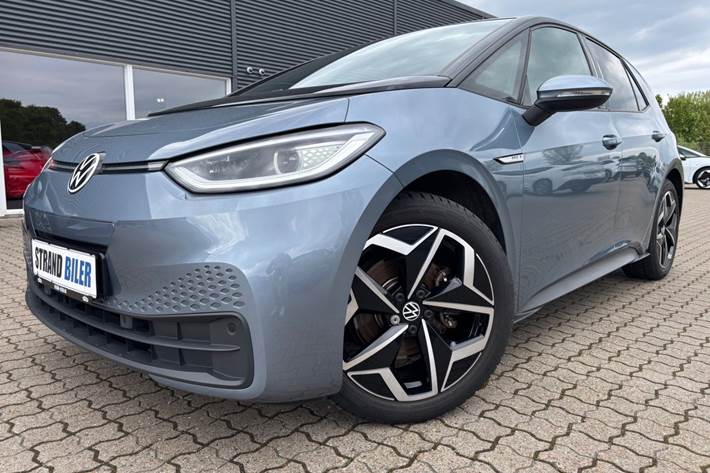 Blå VW ID.3 fra 2021