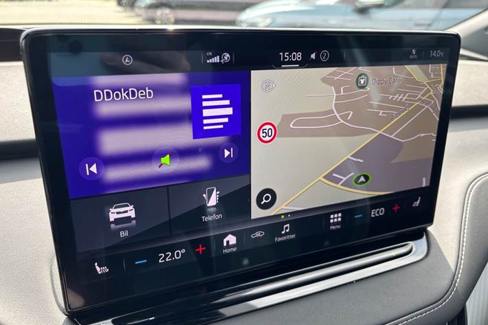 Sølv Skoda Enyaq fra 2022