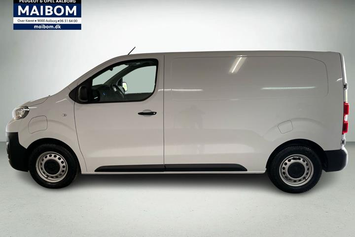 Hvid Peugeot e-Expert fra 2024