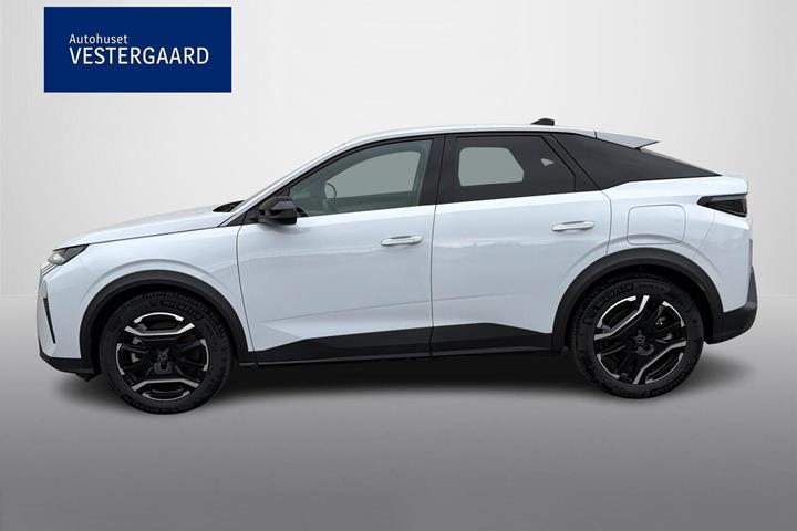 Hvid Peugeot e-3008 fra 2024