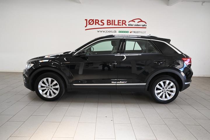 Sort VW T-Roc fra 2020