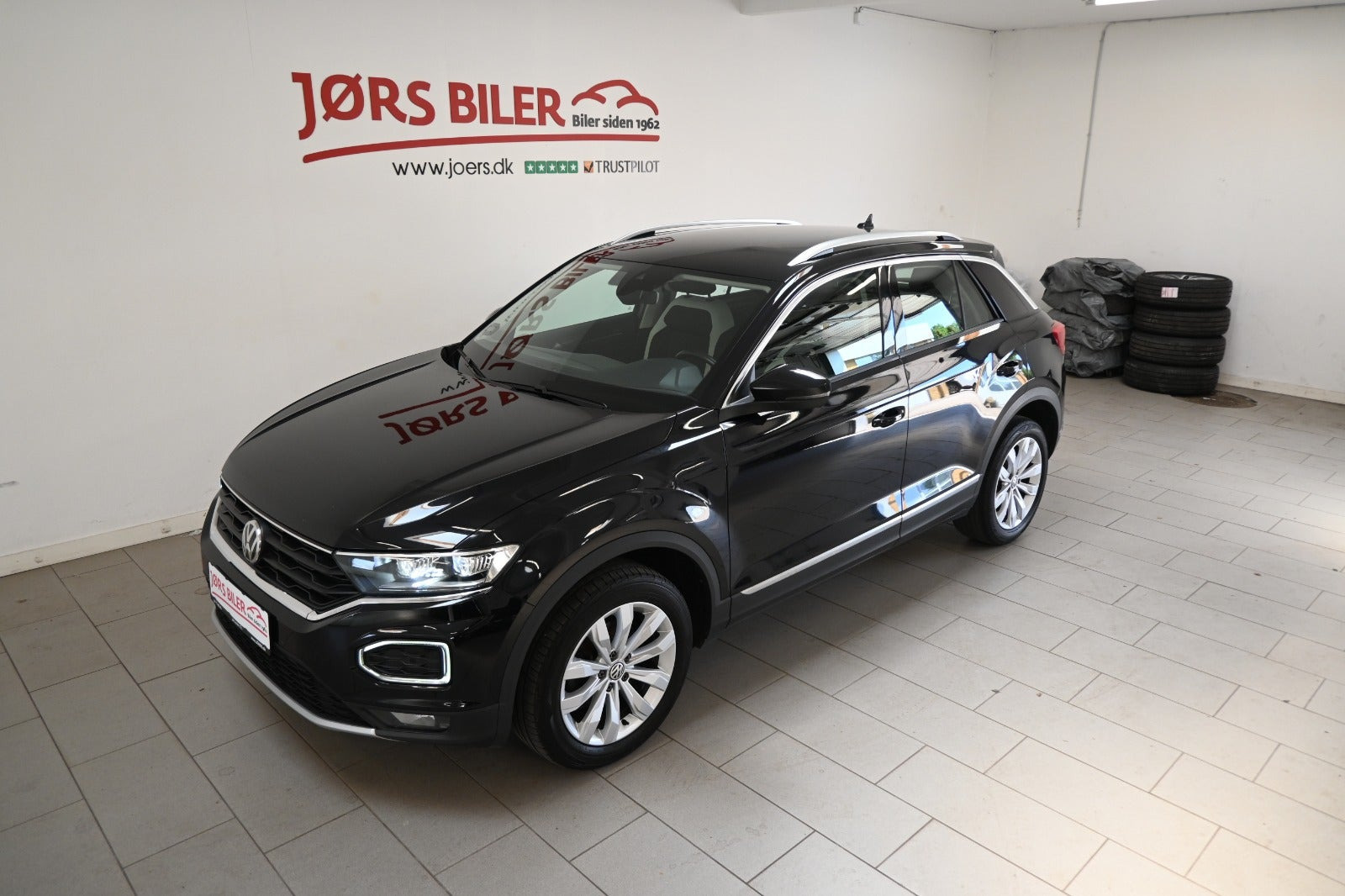 Sort VW T-Roc fra 2020