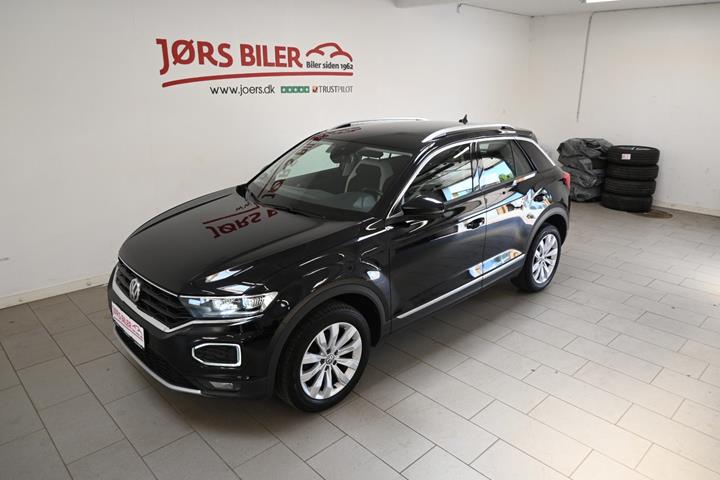 Sort VW T-Roc fra 2020