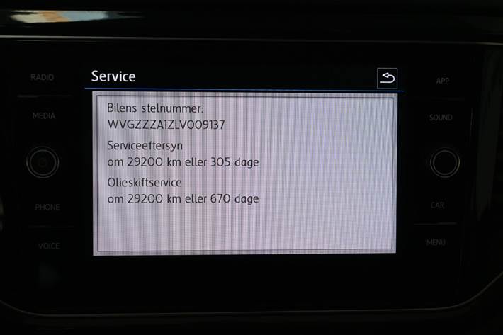 Sort VW T-Roc fra 2020