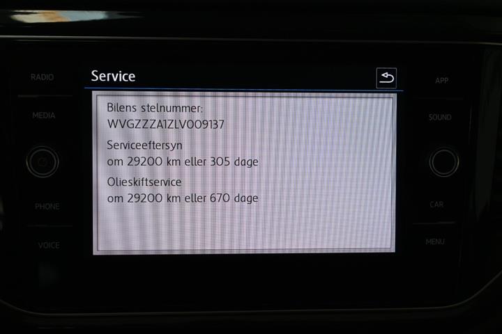Sort VW T-Roc fra 2020