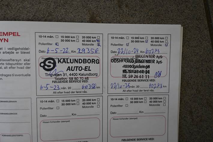 Hvid Nissan Qashqai fra 2018