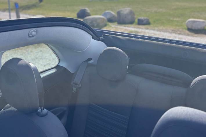 Hvid Fiat 500e fra 2021