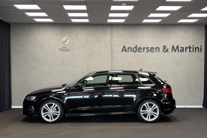 Sort Audi A3 fra 2019