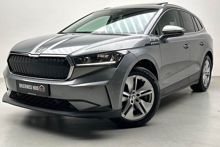 Grå Skoda Enyaq fra 2022